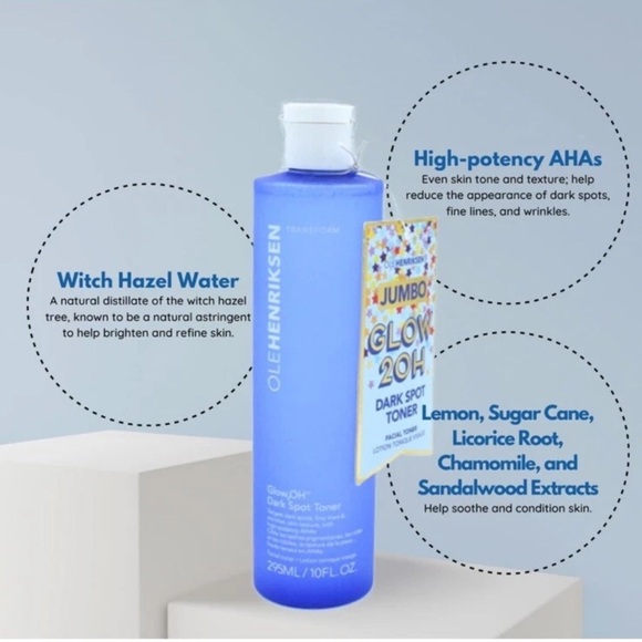 Ole Henriksen Transform Glow2OH Dark Spot Toner 10 oz NWOB MSRP $70 - Picture 3 of 5